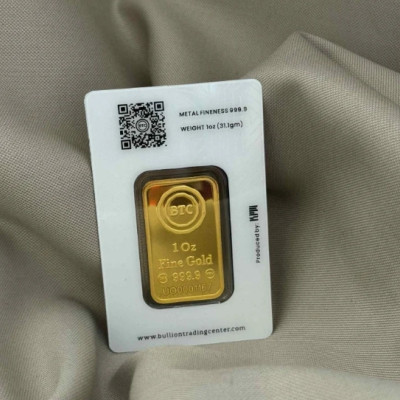31.106 غرام سبيكة ذهب نقاوة 999.9